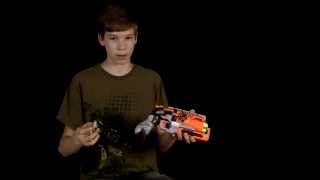 Nerf Zombie Strike HammerShot Review and Shooting