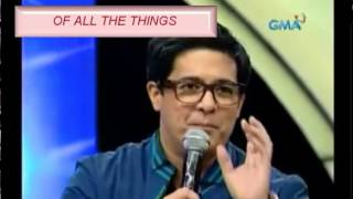 Eat Bulaga and Startalk Ms.regine velasquez alcasid and Mr.Aga Muhlach