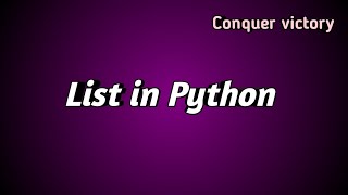 # 8 Lists in Python in Tamil | Syntax | Example program | Class 12 Computer science