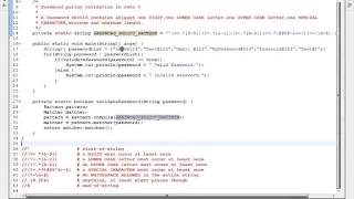PASSWORD POLICY VALIDATION REGEX USING JAVA