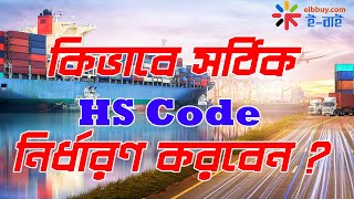 How to determine the correct HS Code?