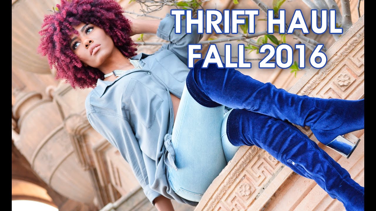 San Francisco Thrift Shopping Haul Fall 2016 Lookbook Chanel