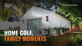 Bringing Golf Home | Family Time with a Trackman Simulator