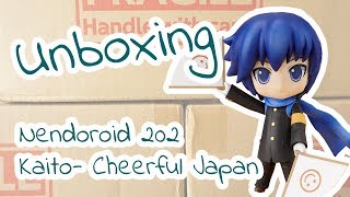 🇩🇪 Unboxing: Nendoroid #202-  Kaito Cheerful Japan Ver.