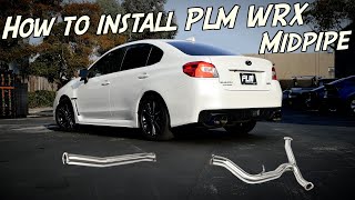 Upgraded WRX + STi: Step-by-Step PLM Mid Pipe Install