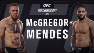 UFC2 Конор Макгрегор-Чад Мендес.