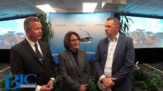 Kim Foley and Stephen Goff discuss the LyondellBasell groundbreaking expansion