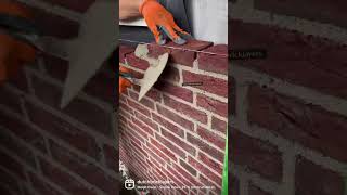 Laying bricks #bricklayer #brickwork #masonry #mauer #asmr #satisfying #metselwerk #metselaar