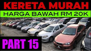 PART15 | HARGA UNTUK RAKYAT B40 | KERETA TERPAKAI HARGA MURAH MURAH DI AR SPEED WORLD |