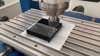 simCNC – custom heatsink machining