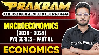 Macroeconomics (2018 - 2024) Part 1 : PYQ Series | UGC NET Economics | UGC NET Dec 2024 | Umesh Sir