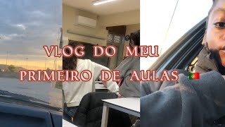 Meu primeiro dia de aulas em Portugal 🇵🇹