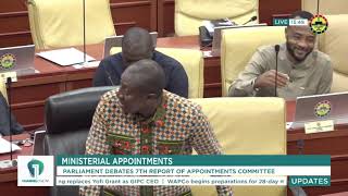 🇬🇭 Here’s Why the Minority Earlier Opposed Armah Kofi Buah’s Approval – Parliament Today!