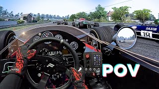 Unleashing Classic F1 Power: 1972 Lotus 49C at Imola | AMS2 | Fanatec DD