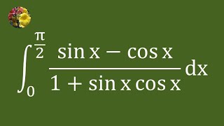 3rd method to evaluate the definite integral using algebraic manipulation