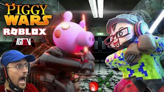 ROBLOX PIGGY Star Wars Asylum Mashup!  Roses for my friend Max! (FGTeeV Scurred)