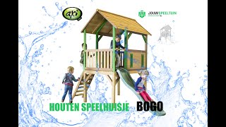 Houten speelhuisje | AXI - Bogo