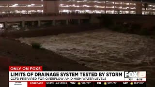 Rounds of monsoon rains put Las Vegas Valley flood control system to the test