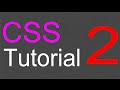 CSS Layout Tutorial - 02 - Styling the body
