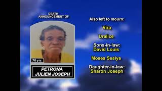Petrona Julien Joseph long