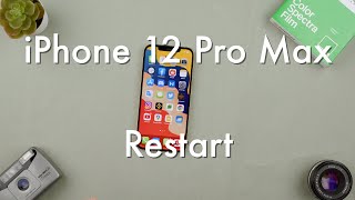 How to Restart the iPhone 12 Pro Max || Apple iPhone 12 Pro Max