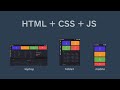Create admin template with dark mode and responsive by HTML + CSS + JS - Part 02