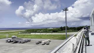 🇯🇵 Take off at Kumejima Airport 2023.07.22