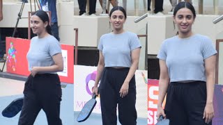 Akansha Ranjan Kapoor at the Global Sports Pickleball Championship, Starting Today