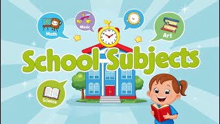 kids vocabulary - School Subjects  - favorite subject - English educational