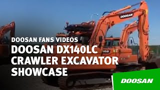 Doosan DX140LC Crawler Excavator Showcase