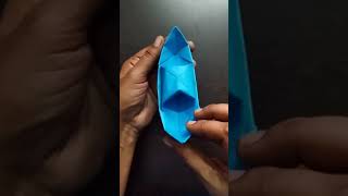 How to make origami paper boat 🛶|| easy paper craft for kids || 5 minutes craft for kids
