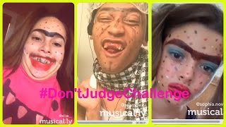 Don't Judge Challenge Compilation - #DontJudgeChallenge | on musical.ly
