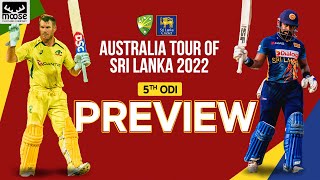 Sri Lankans search for a 4th win after sealing the series | SLvAUS - 5th ODI Preview