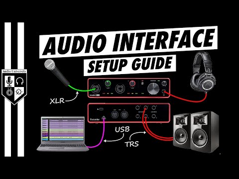 Setting up an audio interface for beginners A 4-step process for virtually any interface