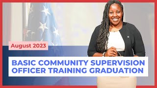 Basic Community Supervision Officer Training Graduation | GeorgiaDCS | Class 52