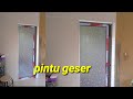 cara membuat pintu geser aluminium...lombok aluminium