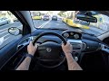 2007 lancia ypsilon 1.4 95hp pov test drive 933 joe black