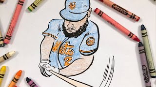 LEARN TO DRAW METS PLAYER DOM SMITH! "ART CLASS WITH HERM!" : EPISODE 012