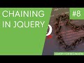 jQuery Tutorial for Beginners #8 - jQuery Chaining