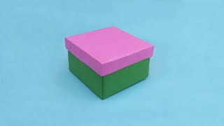 How to make paper box | Make at home | कागज का डिब्बा कैसे बनाएं