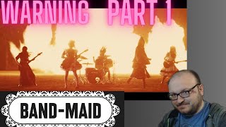 Band Maid-Warning OMV(1st time Reaction)