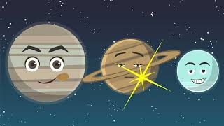 Pluto - Animated Music Video for Kids (Space Song)