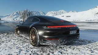 Forza Horizon 4 - 2019 PORSCHE 911 CARRERA S - Test Drive in snow - 1080p60FPS