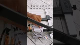 paper cutter sharpness test | A4 Paper Card Document Steel Cutter Trimmer