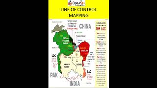 LINE OF CONTROL  | Mapping Series | UPSC Prelims 2022 | OnlyIAS