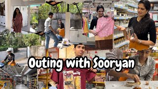 സൂര്യന്റെ കൂടെ ഒരു ഷോപ്പിംഗ് ♥️| Outing with Sooryan