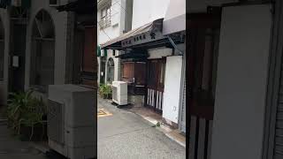 廃墟、シャッター通りの桜の宮駅裏通りの昭和レトロな商店街