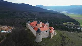 Drone Footage of the Krásna Hôrka Castle in Slovakia