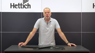 Paul erklärt's: Cadro Aluminiumrahmensystem: Universalverbinder Anwendung und Montage | Hettich