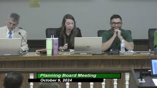 Cranford Planning Board Meeting October 9, 2024